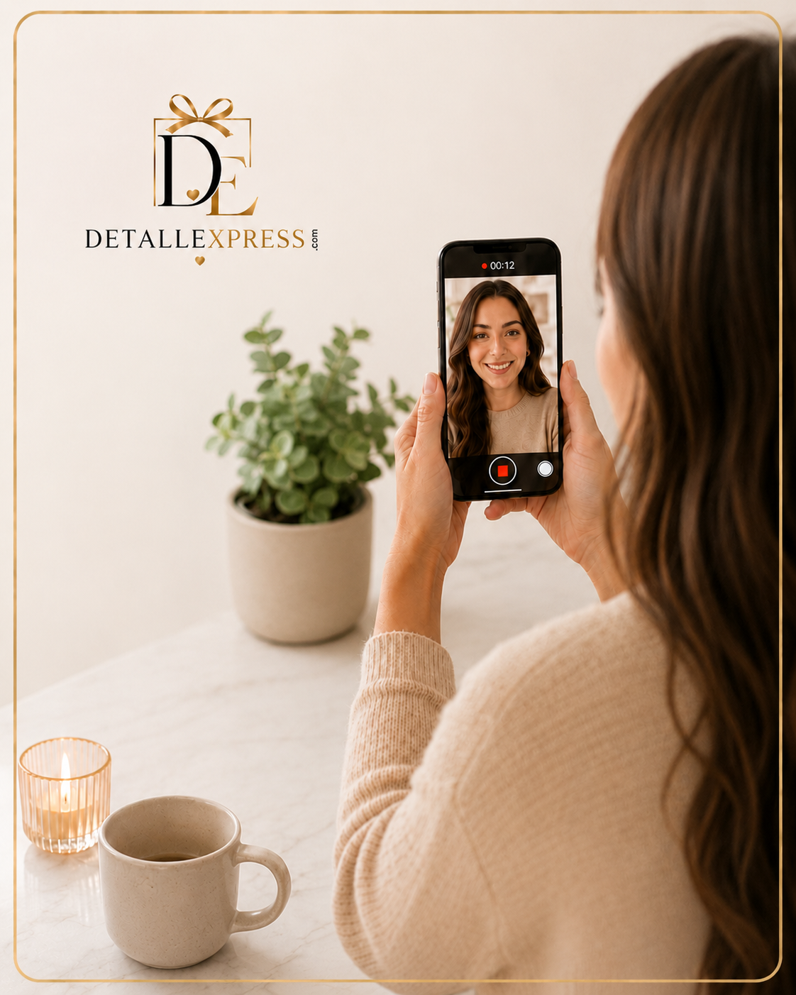 Graba tu video para la tarjeta QR