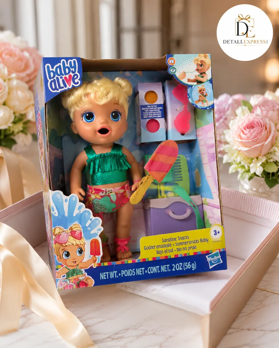 Hora de Snacks con Baby Alive